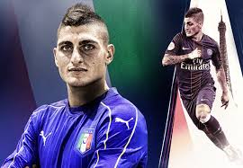 Used in very good conditions 7,5/10, all the badges are printed within material. Exklusiv Marco Verratti Holt Zum Rundumschlag Aus Goal Com