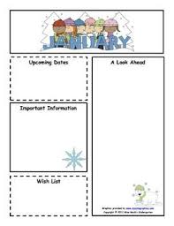 This Product Includes Newsletters For All 12 Months There Is A Color Newsletter For E Preschool Newsletter Templates Preschool Newsletter Classroom Newsletter