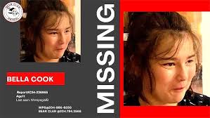 Bella Cook: Missing 11 Yr. Old Indigenous Girl