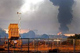 The iron dome aerial defence system just intercepted a hamas unmanned aerial vehicle (uav) that crossed from gaza into israel, israeli defence forces (idf) said around 1 p.m. 9noqdocsokzcam