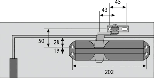 Abus Turschliesser 7603 Braun Haussicherheitstechnik Weber Gmbh