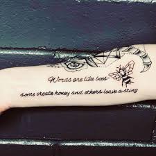 „love it, change it or leave it! zu deutsch in etwa: 157 Tattoo Quotes Ideas With Pictures For 2019 My Tattoo Meanings