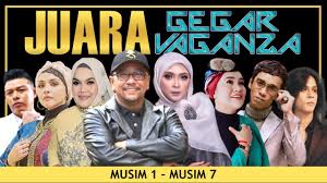 Malam final gegar vaganza 7. Juara Gegar Vaganza Musim 1 7 2014 2020 Youtube