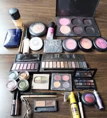 minimizing makeup collection