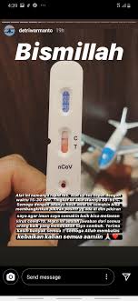 Hasil Rapid Test Negatif Detri Warmanto Tetap Harus Cek Lagi Di Rspad