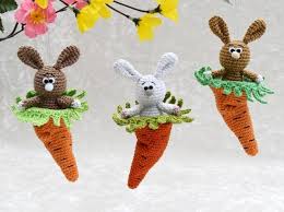 Ostern, upcycling, osterhase, ostereier, ostern basteln, ostern basteln papier, ostern basteln ideen, ostern basteln anleitungen, ostern blumenstecker basteln, blumenstecker selber machen. Blumenstecker Hakeln Haschen In Karotte