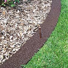 Earth Edge Rubber Edging Roll Lawn And Landscape Landscape Edging Front Yard Landscaping