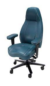 lifeform legacy executive chair premium leather with contrast stitching detail customizable made to order in canada chair leather chair execution