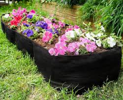 Gardening for beginners gardening tips small flower gardens small greenhouse starting a garden grow your own food growing herbs organic gardening urban gardening. Amazon Com Large Raised Garden Bed 135 Gallon Flower Or Vegetable Grow Bag For Gardening Non Toxic Fabric Planter Beds With Plant Tags Patio Lawn Garden