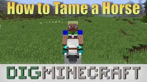 More images for how to find horses in minecraft » How To Tame And Ride A Horse In Minecraft