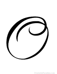 Cursive Letter O Fancy Cursive Cursive Letters Fancy Cursive Letters