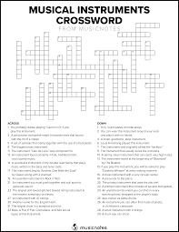 You might say this crossword is out of this world! Musical Crossword Puzzles With Free Printables Musicnotes Now