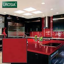 Custom cheap ruby red granite kitchen countertops from. Orange Red Mirror Crystal Quartz Solid Countertop Kitchen Artificial Quartz Stone Slabs Countertops Buy Slabs Countertops Quartz Stone Slabs Red Countertops Product On Alibaba Com