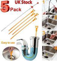 We'll show you how to clear stubborn clogs in a kitchen sink, bathtub, toilet and floor drain. Drain Snake Hair Clog Remover Cleaning Tool Kit For Kitchen Sink Bathtub Shower Ebay