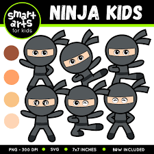 Download Ninja Kid Clip Art Educational Clip Arts