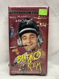 Where the Buffalo Roam VHS Tape 1998 Collector's Edition Widescreen Bill  Murray