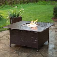 Garden coffee table fire pit. Red Ember Longmont 45 In Square Propane Fire Pit Table Fire Pits At Hayneedle Propane Fire Pit Table Fire Pit Table Fire Pit Coffee Table