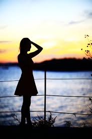 Maybe you would like to learn more about one of these? Royalty Free Photo Silhouette Photography Of Woman In Front Of Fence Pickpik