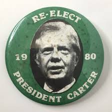 JIMMY CARTER BUTTON PIN