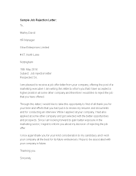 Formal Job Rejection Letter How To Write A Formal Job Rejection Letter Download This Formal Job Rejection Letter Template Now