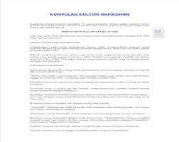 Rumahku surgaku memang ada dalam kehidupan dunia. Kultum Campuran Pdf Document