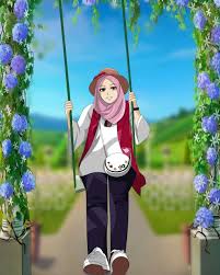 Anime hijab keren home facebook. 31 Ide Editorrr Kartun Kartun Hijab Animasi