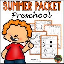 Pre k homework folder, review rating: Preschool Summer Packet Pre K Summer Review Homework By Isla Hearts Teaching