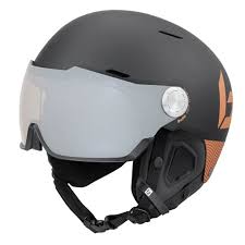 Bolle Might Visor Premium Ski Snowboard Helmet M Matte Black Gold