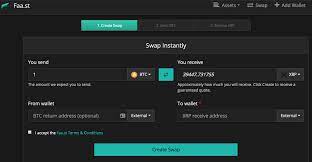 Crypto Swap App Faast Provides Full Help For Ripple Xrp Ripple App Blockchain