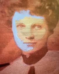 Day 28. Prehistory, summer 2024. A portrait of my great great grandmother  Kate Harbuck Jennings, single mother of four, who died in a fire in 1936.  Wish I knew her more. Like fossils, we have only ...