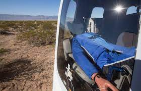 Mary wallace 'wally' funk, 82, finally completed her path to the stars on tuesday when she launched aboard blue origin's new shepard rocket to just beyond the edge of space. Blue Origin Flies Mannequin Skywalker During Successful New Shepard Test Nasaspaceflight Com