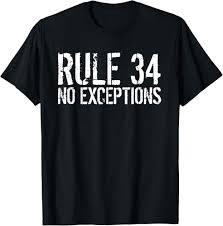 Rule 34 Long-Sleeve T-Shirt T-Shirt