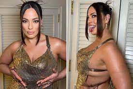 Ashley Graham Wears 'Obnoxious' Amount of Boob Tape in Chainmail Dress