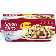 Weight watchers has just put out a new batch of desserts in their smart ones line. Weight Watchers Smart Ones Smart Delights Turtle Sundae 4 Ct Frozen Foods Matherne S Market