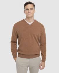 7 essential sweaters every man must own (2020 buying guide). Men S Camel V Neck Lambswool Sweater Mirto Fashion El Corte Ingles