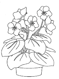Coloring Violet Flower Coloring Page Flower Coloring Pages Free Printable Coloring Pages Free Printable Coloring