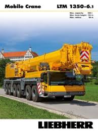 Liebherr Ltm 1350 6 1 Specifications Cranemarket