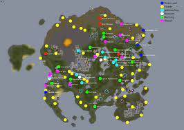 The Land out Of Time Map (incomplete) : r/runescape