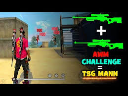 The original concept of free fire allows 50 free fire gamers to battle it out in a sandbox environment. Free Fire Double Awm Challenge Destruction Level Infinity 2 Awm Overpowered Tsgarmy Youtube