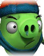 Minion pigs corporal pig foreman pig king pig. Angry Birds Jump Pig Wiki Handsome Pig Angry Birds Wiki On An Island Occupied By The Cheeriest Birds Imaginable Red Is A Bit Of An Outcast Mob Vall