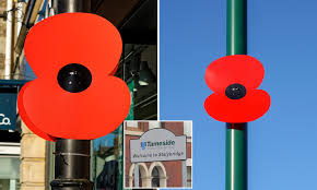 Check spelling or type a new query. Council Bans Plastic Poppies From Being Attached To Lampposts On Health And Safety Grounds Daily Mail Online