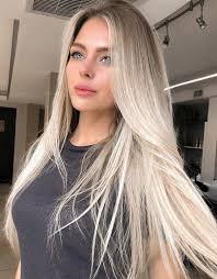 Fresh Unique Hair Color Ideas For Blonde Girls Silver Blonde Hair Blonde Hair Color Hair Highlights