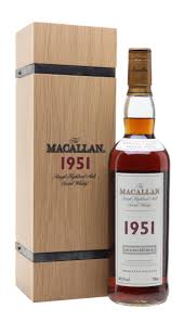 Macallan 1951 50 Year Old Speyside Whisky Bar Cigars And Whiskey Malt Whisky