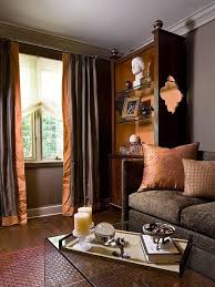 Shades Of Browns And Oranges In The Living Room Browns Living Oranges Shades Brown Living Room Decor Living Room Orange Brown Living Room