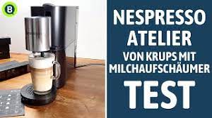 La macchina da caffè a capsule nespresso essenza mini ti offre un livello inedito di expertise del caffè. Nespresso Atelier Von Krups Im Test Youtube