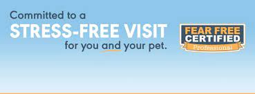This is definitely better for any pets but especially those that are anxious or uncomfortable at the vet. Fear Free Certified Advanced Care Animal Clinic