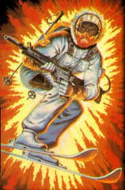 Snow Job Card Art Gi Joe Cobra Art