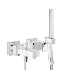 Grohe basin wall mixer eurocube joy 19998. Grohe Eurocube Badarmatur Einhand Waschtischbatterie S Size Mit Zugstange Chrom 23127000 Amazon De Baumarkt