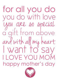 Mother S Day Poems For Kids Happy Mother Day Quotes Mothers Day Poems Mother Day Message