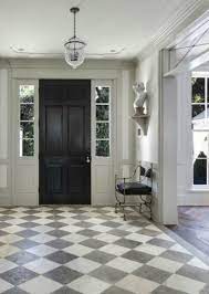 I Ve Been Seeing More Designers And Celebs Choose These Elegant Old School Black And White Marble Floo White Marble Floor Black And White Marble Marble Floor